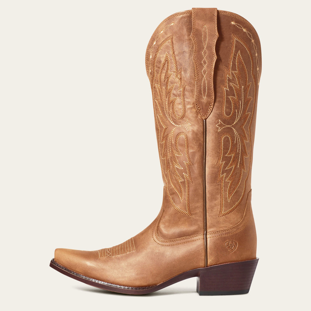 Ariat / Heritage X Toe Elastic Wide Calf Western Boot