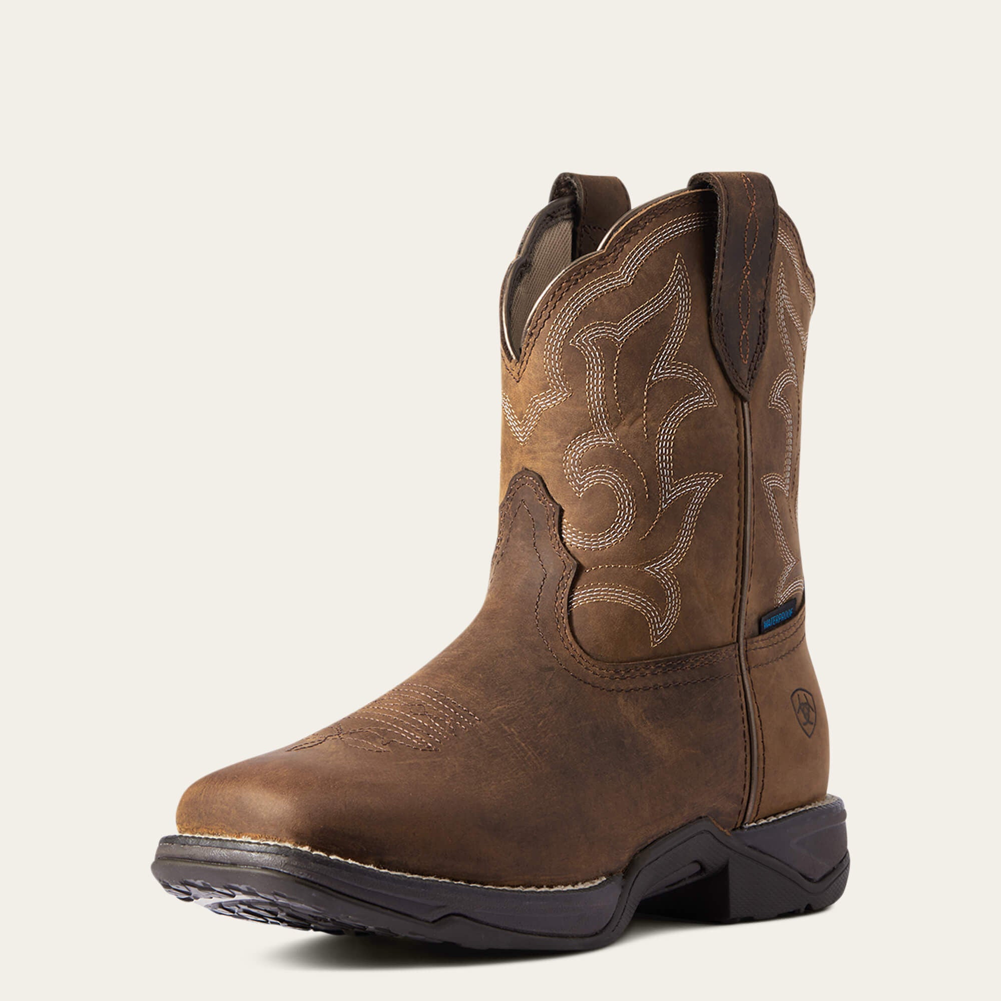 Ariat / Anthem Shortie II Waterproof Square Toe Western Boot