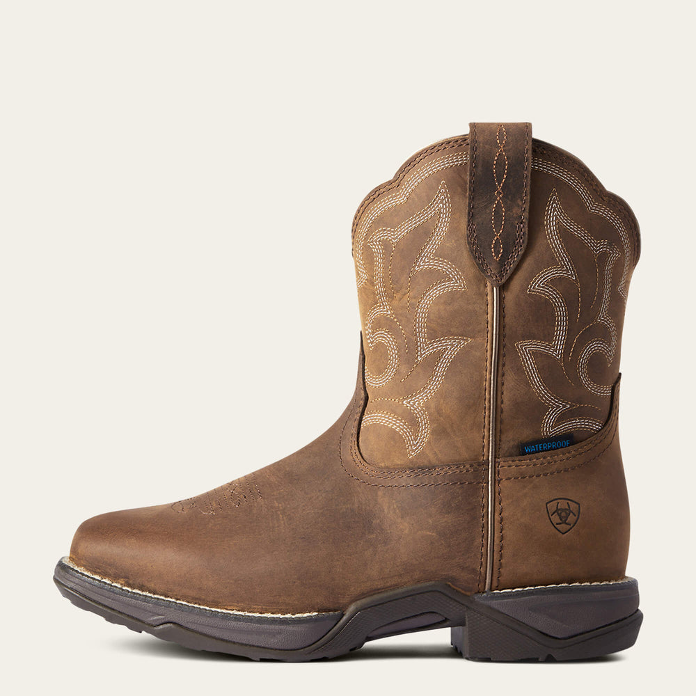 Ariat / Anthem Shortie II Waterproof Square Toe Western Boot