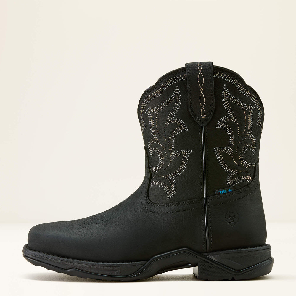 Ariat / Anthem Shortie II Waterproof Square Toe Western Boot