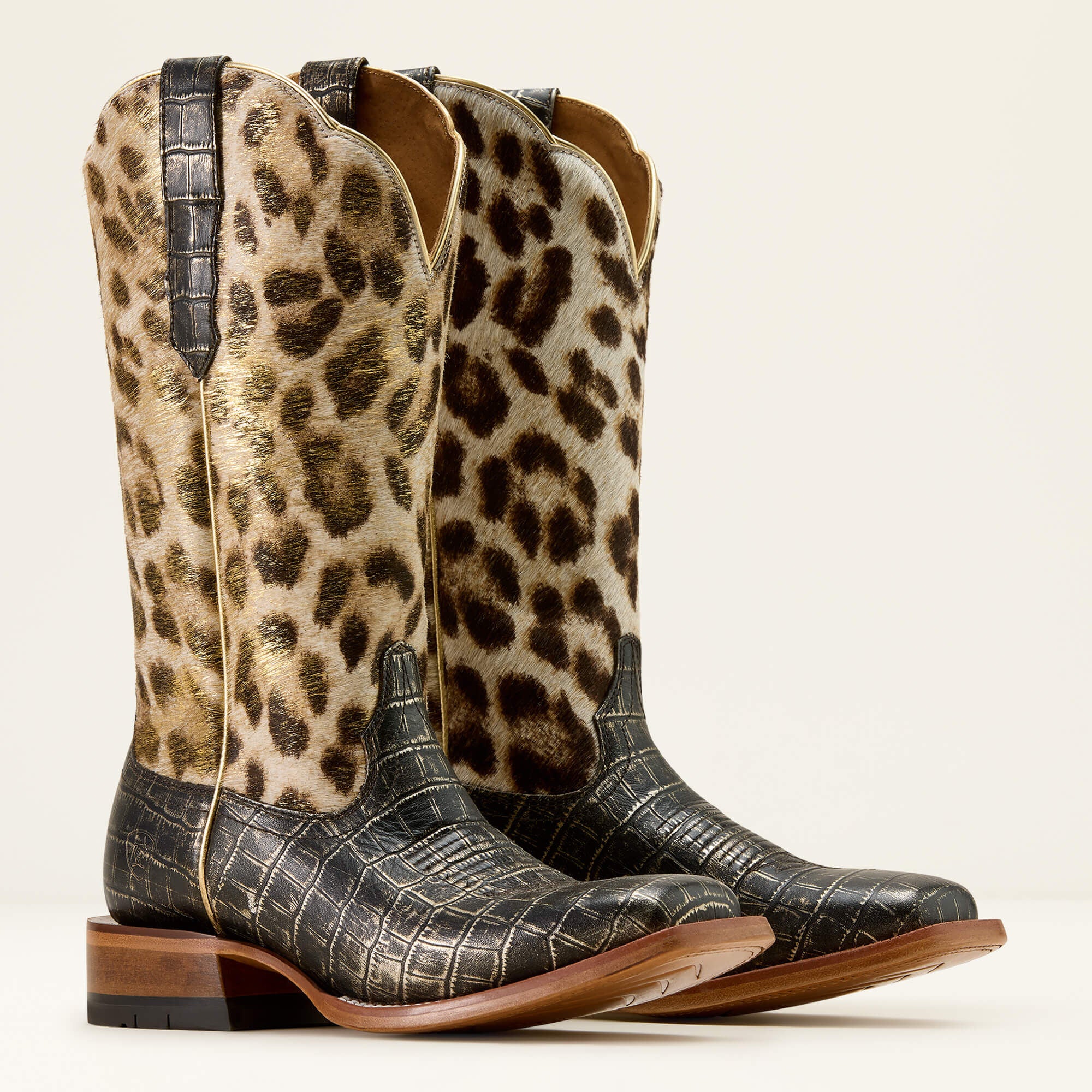 Ariat / Frontier Farrah Wide Square Toe Western Boot