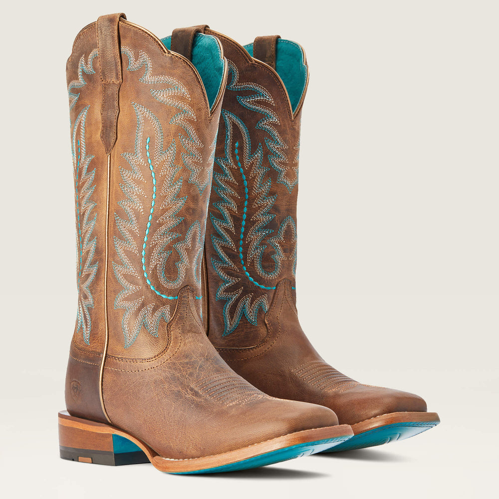 Ariat / Frontier Tilly Wide Square Toe Western Boot