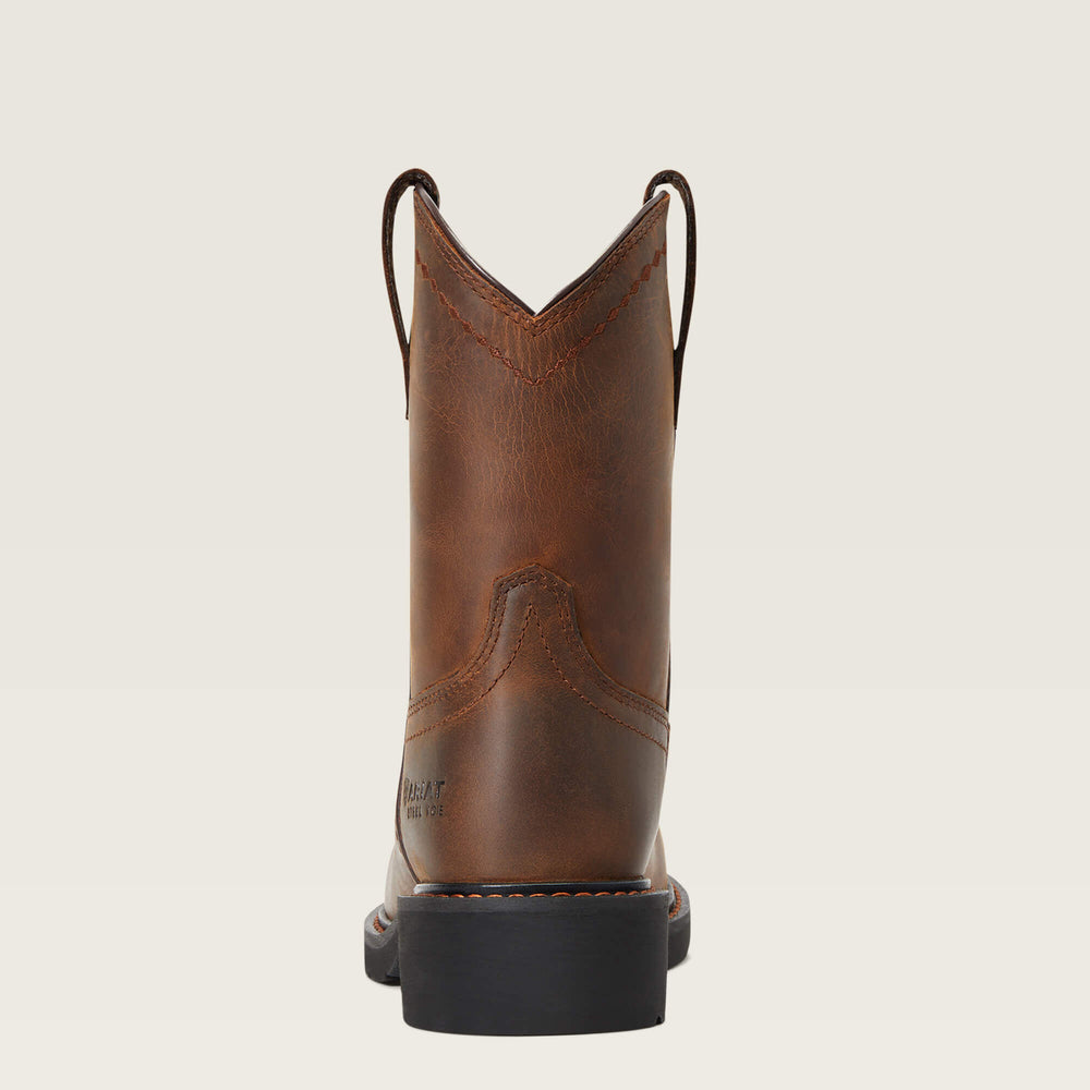 Ariat / Fatbaby Work Pull-On Steel Toe Work Boot