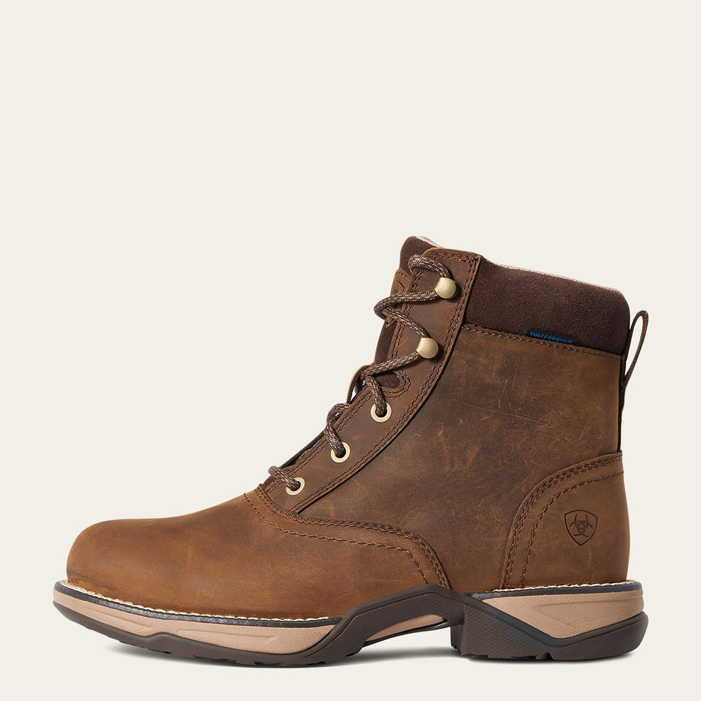 Ariat / Anthem Round Toe Lacer Waterproof Boot