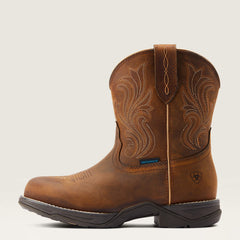 Ariat / Anthem Round Toe Shortie Waterproof Western Boot