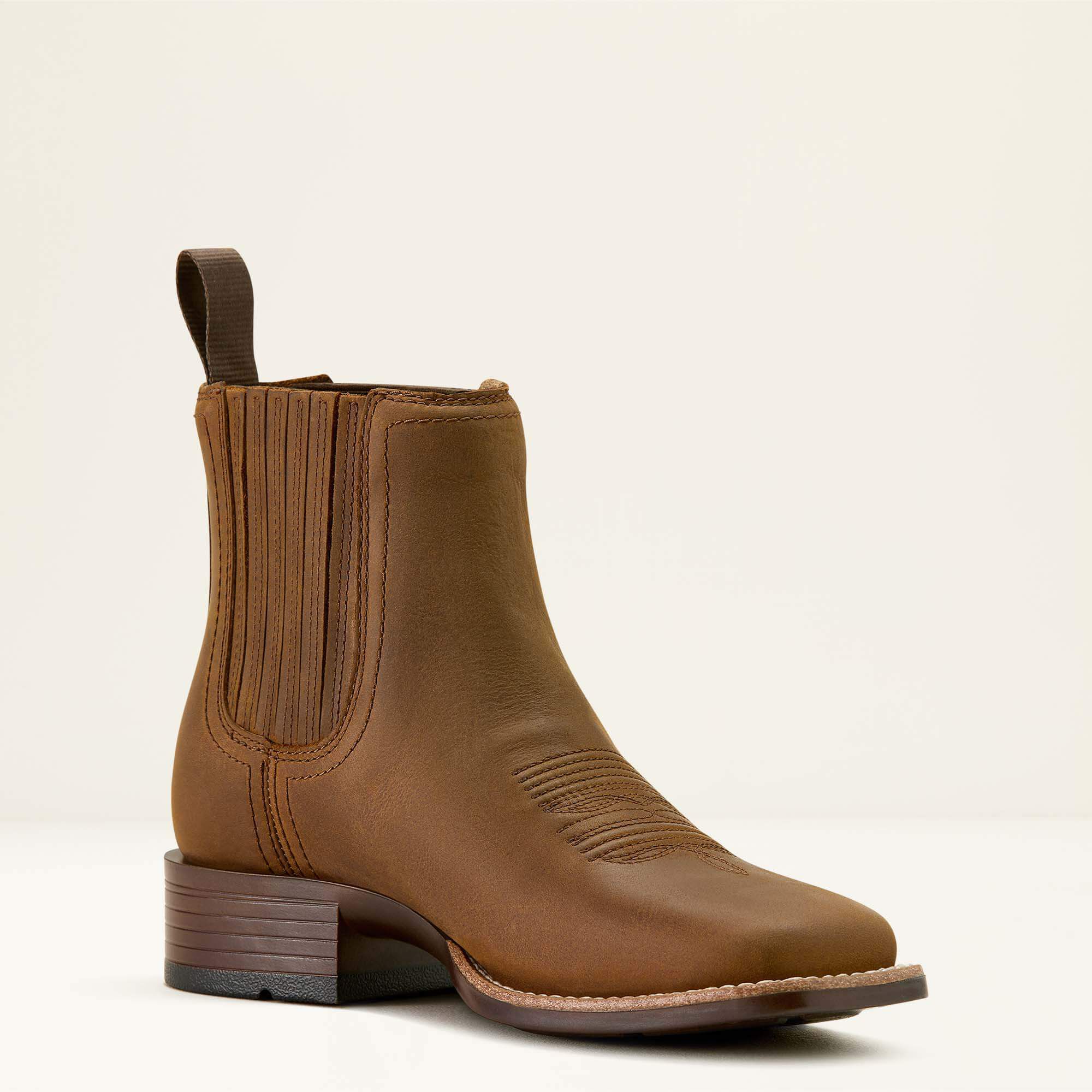 Ariat / Booker Chelsea Wide Square Toe Western Boot