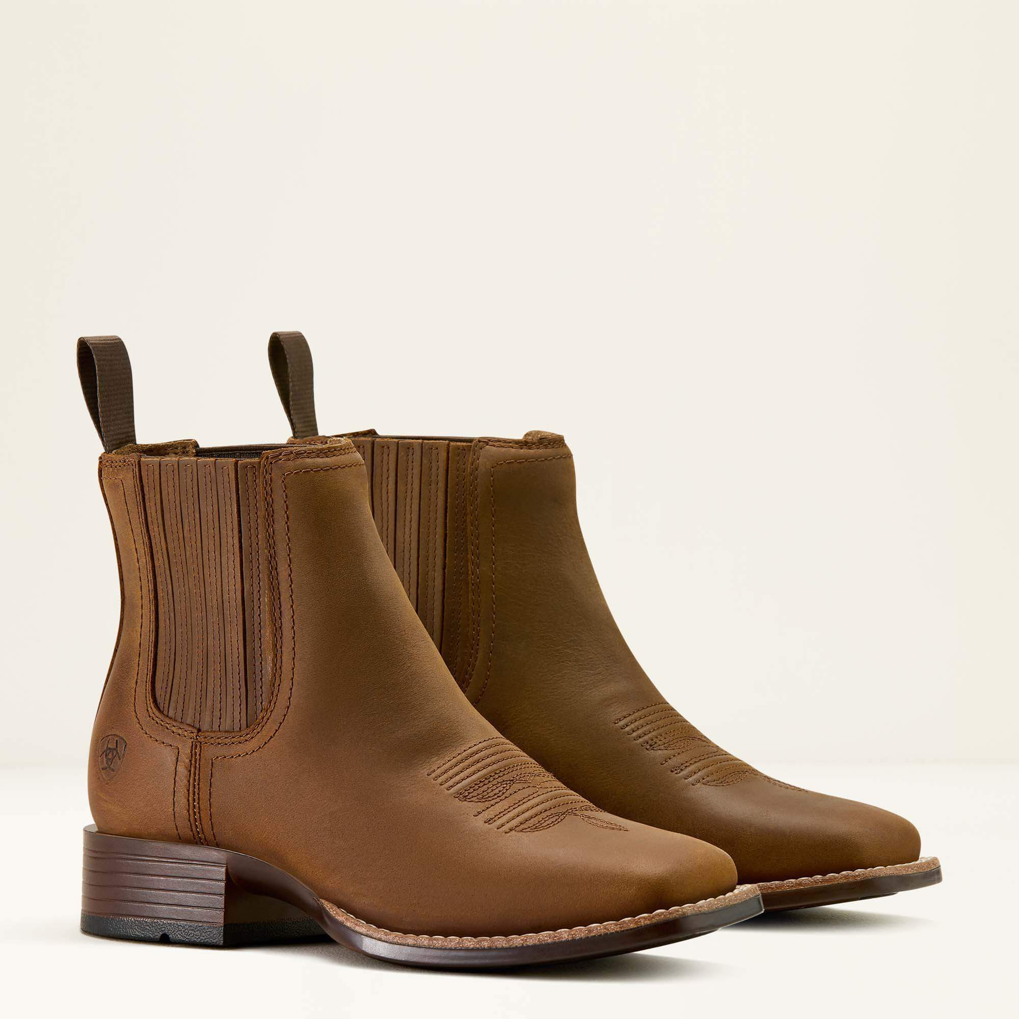 Ariat / Booker Chelsea Wide Square Toe Western Boot