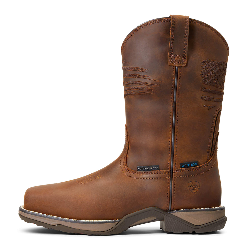 Ariat / Anthem Patriot Waterproof Composite Toe Work Boot