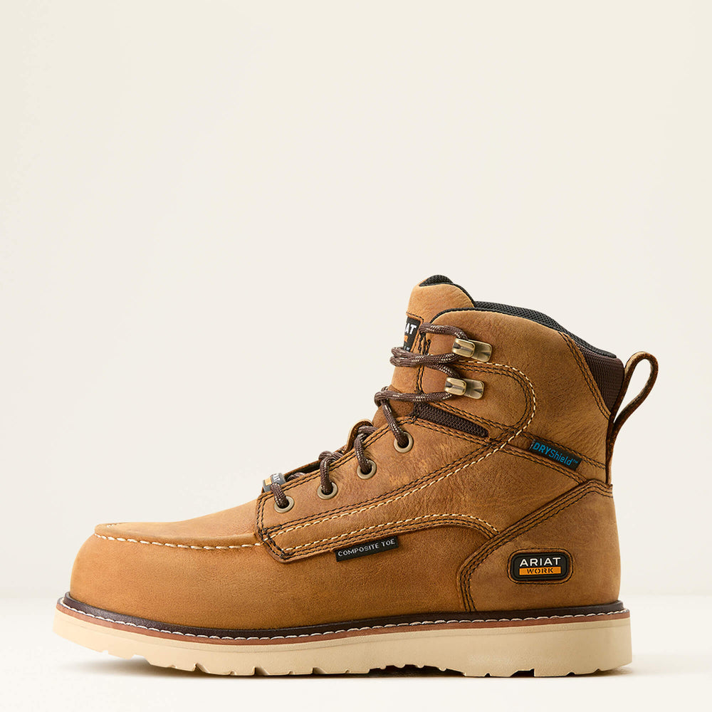 Ariat / Rebar Wedge Moc Toe Waterproof Composite Toe Work Boot