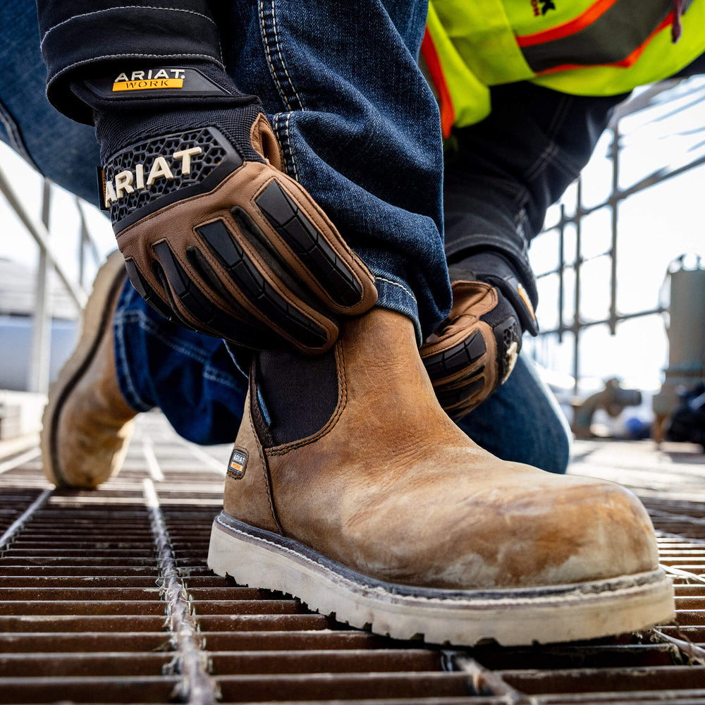 Ariat / Rebar Wedge Chelsea Waterproof Composite Toe Work Boot