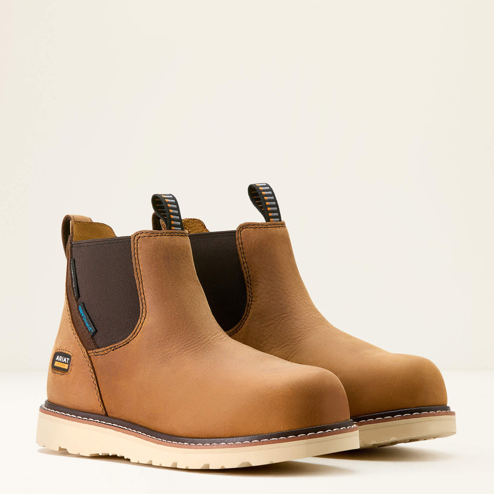 Ariat / Rebar Wedge Chelsea Waterproof Composite Toe Work Boot
