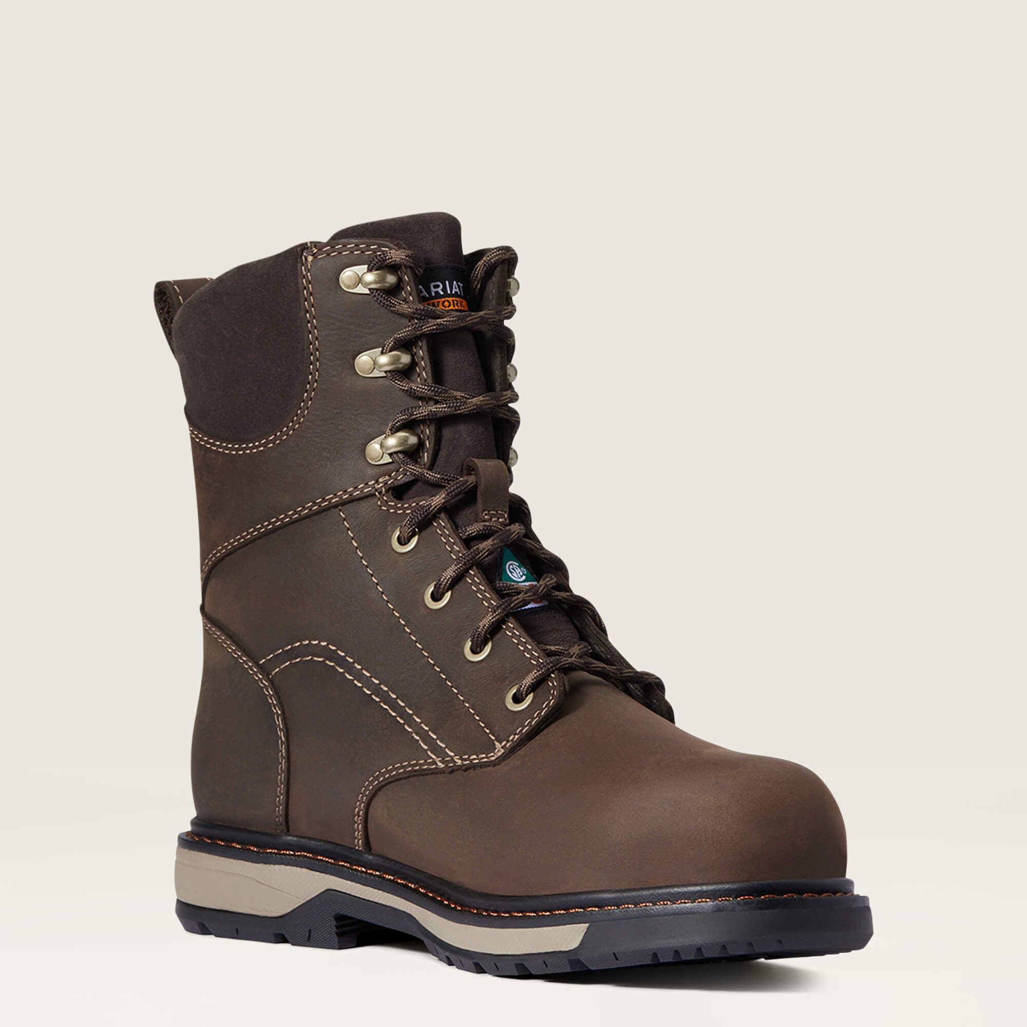 Ariat / Riveter 8" CSA Glacier Grip Waterproof 400g Composite Toe Work Boot