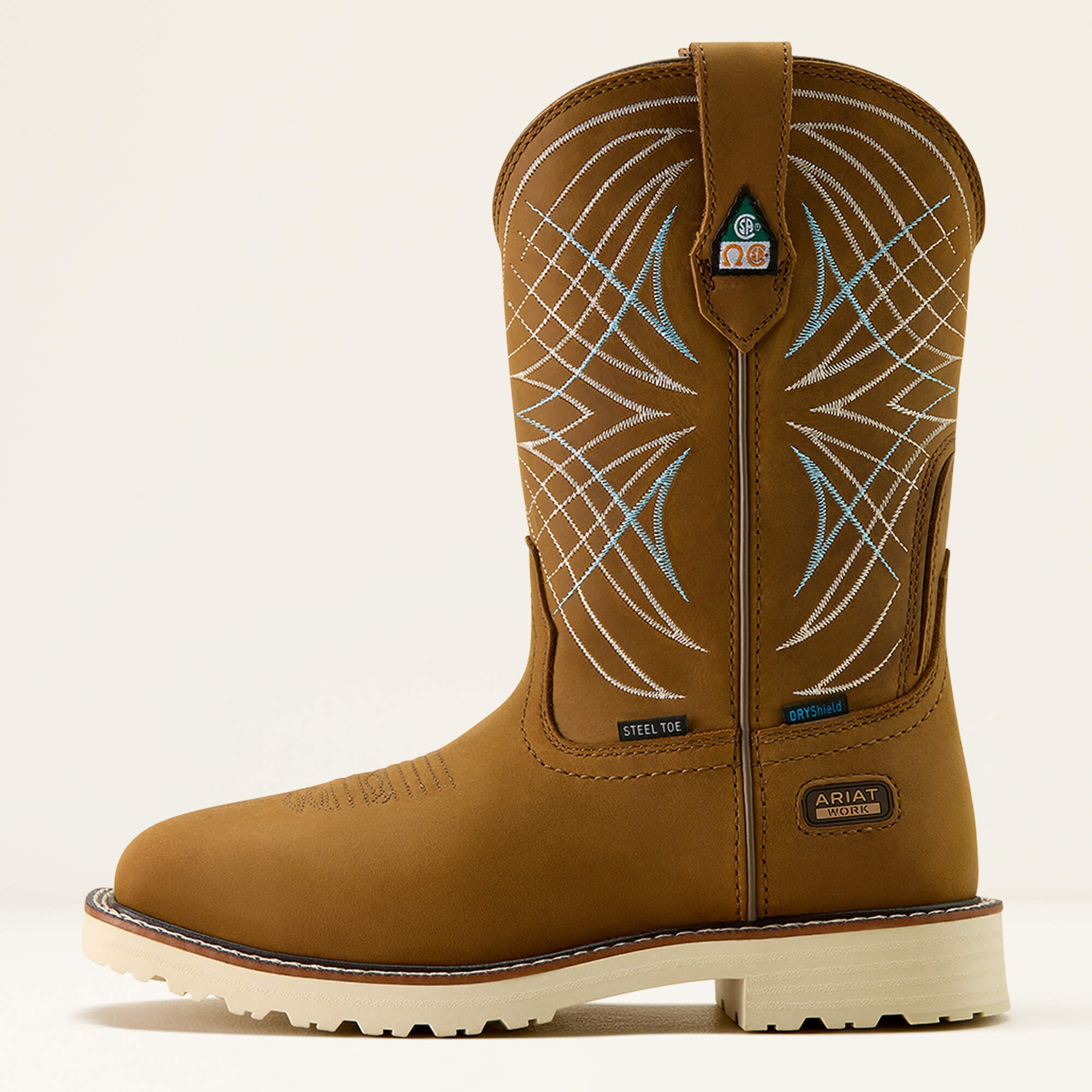 Ariat / Activator CSA Waterproof Wide Square Toe Steel Toe Work Boot