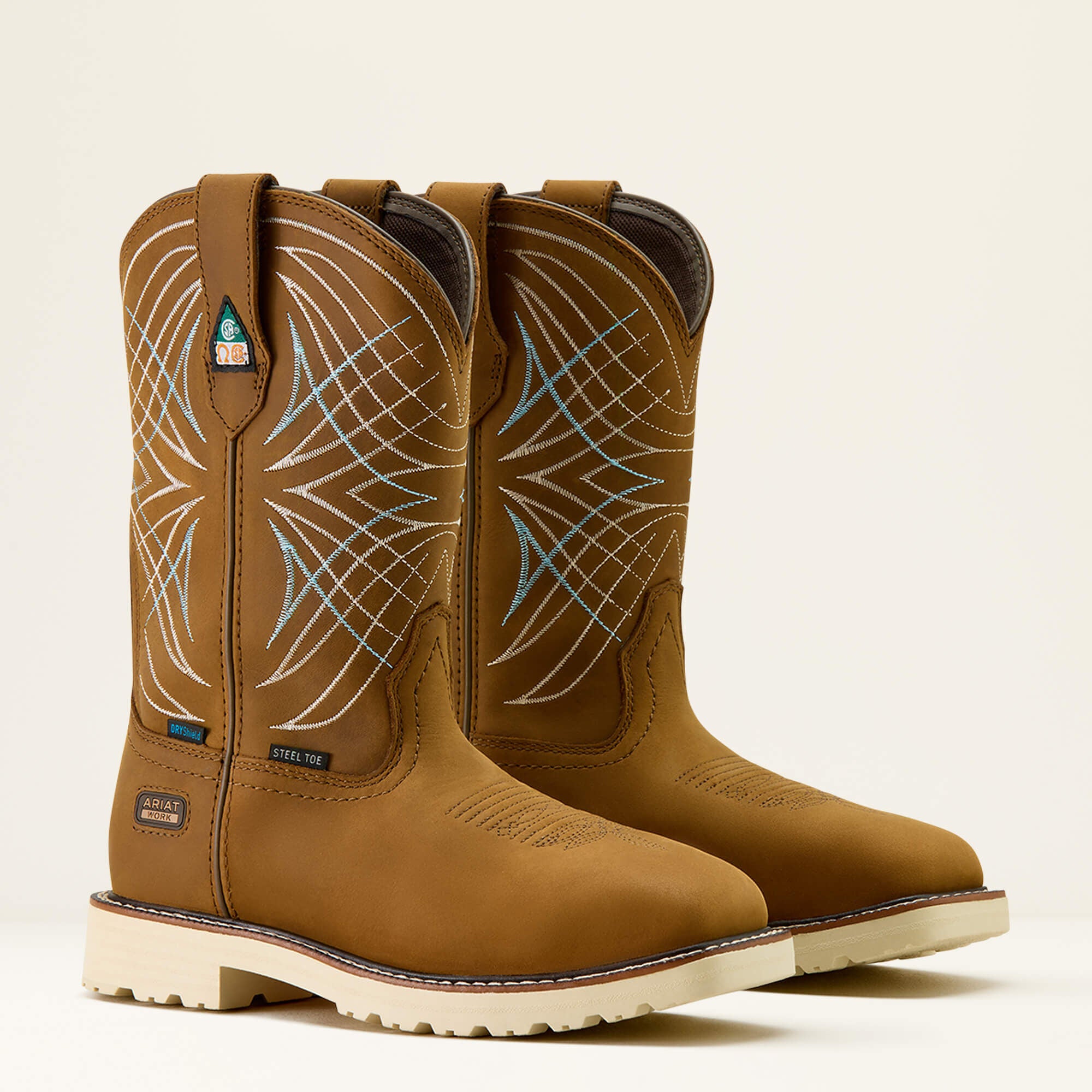 Ariat / Activator CSA Waterproof Wide Square Toe Steel Toe Work Boot