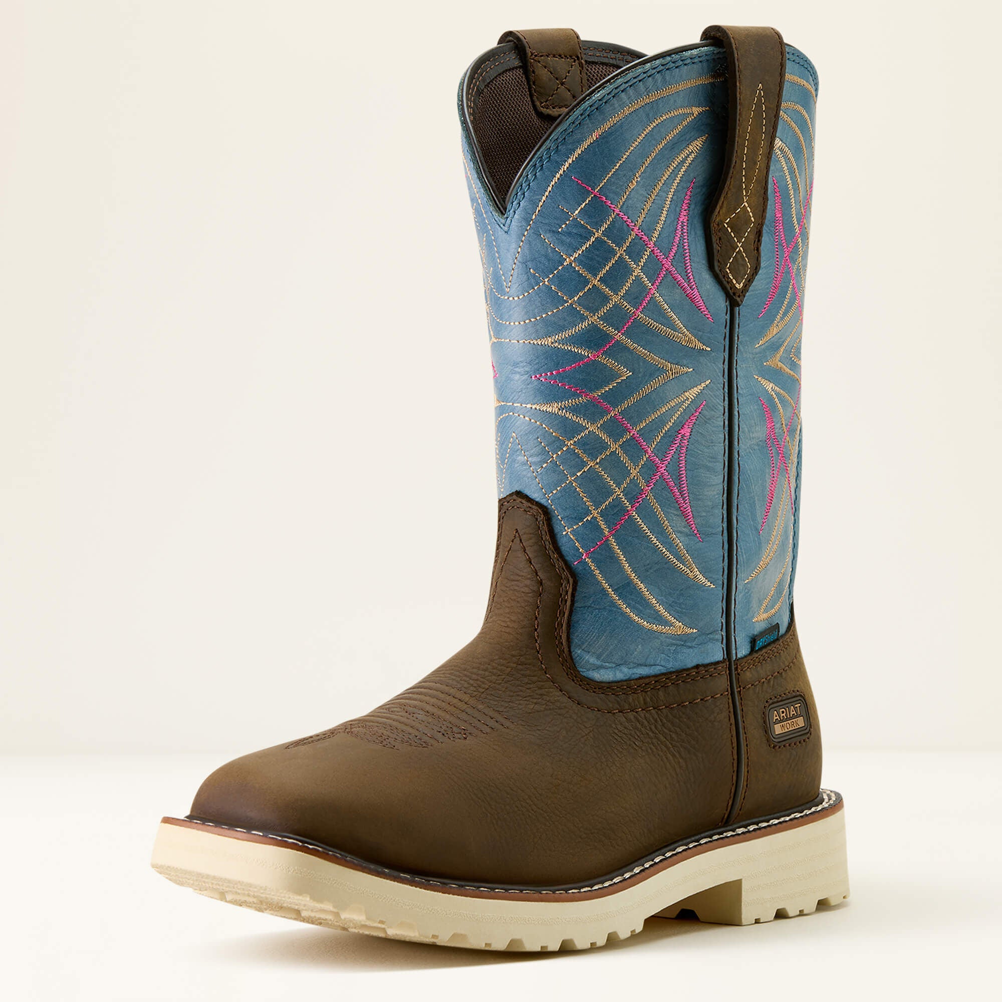 Ariat / Activator Waterproof Wide Square Toe Work Boot