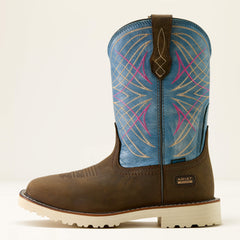 Ariat / Activator Waterproof Wide Square Toe Work Boot