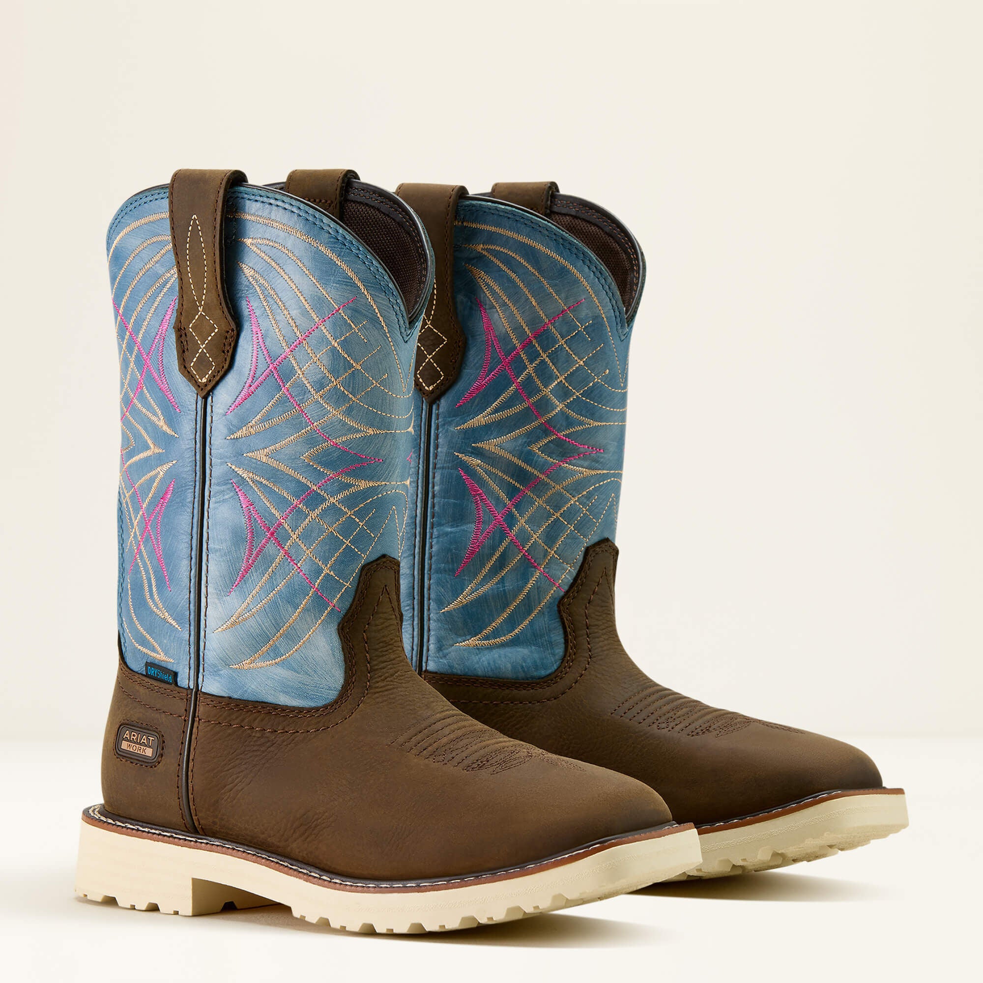 Ariat / Activator Waterproof Wide Square Toe Work Boot