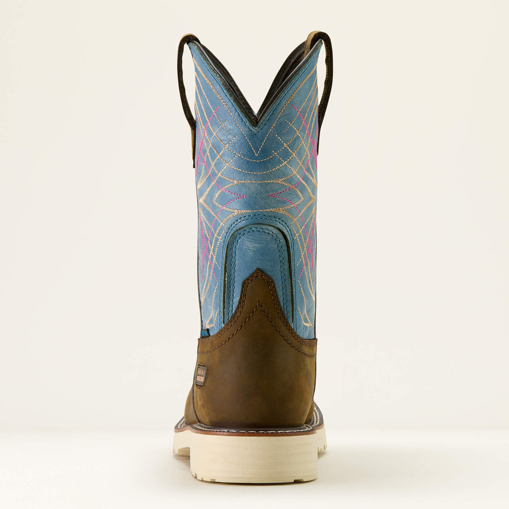 Ariat / Activator Waterproof Wide Square Toe Steel Toe Work Boot
