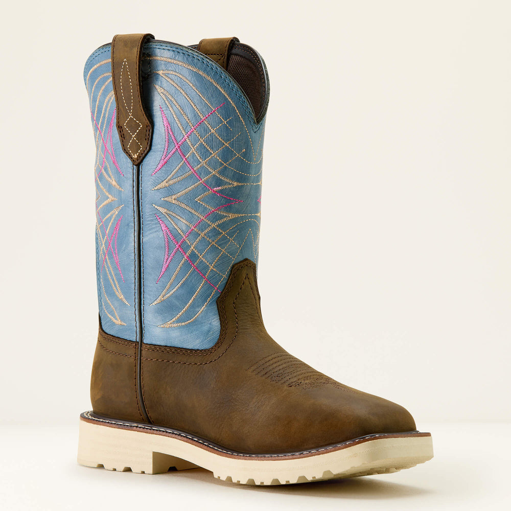 Ariat / Activator Waterproof Wide Square Toe Steel Toe Work Boot