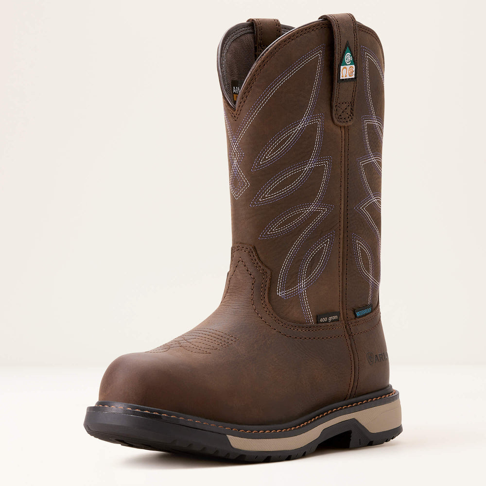 Ariat / Riveter CSA Glacier Grip Waterproof 400g Composite Toe Work Boot