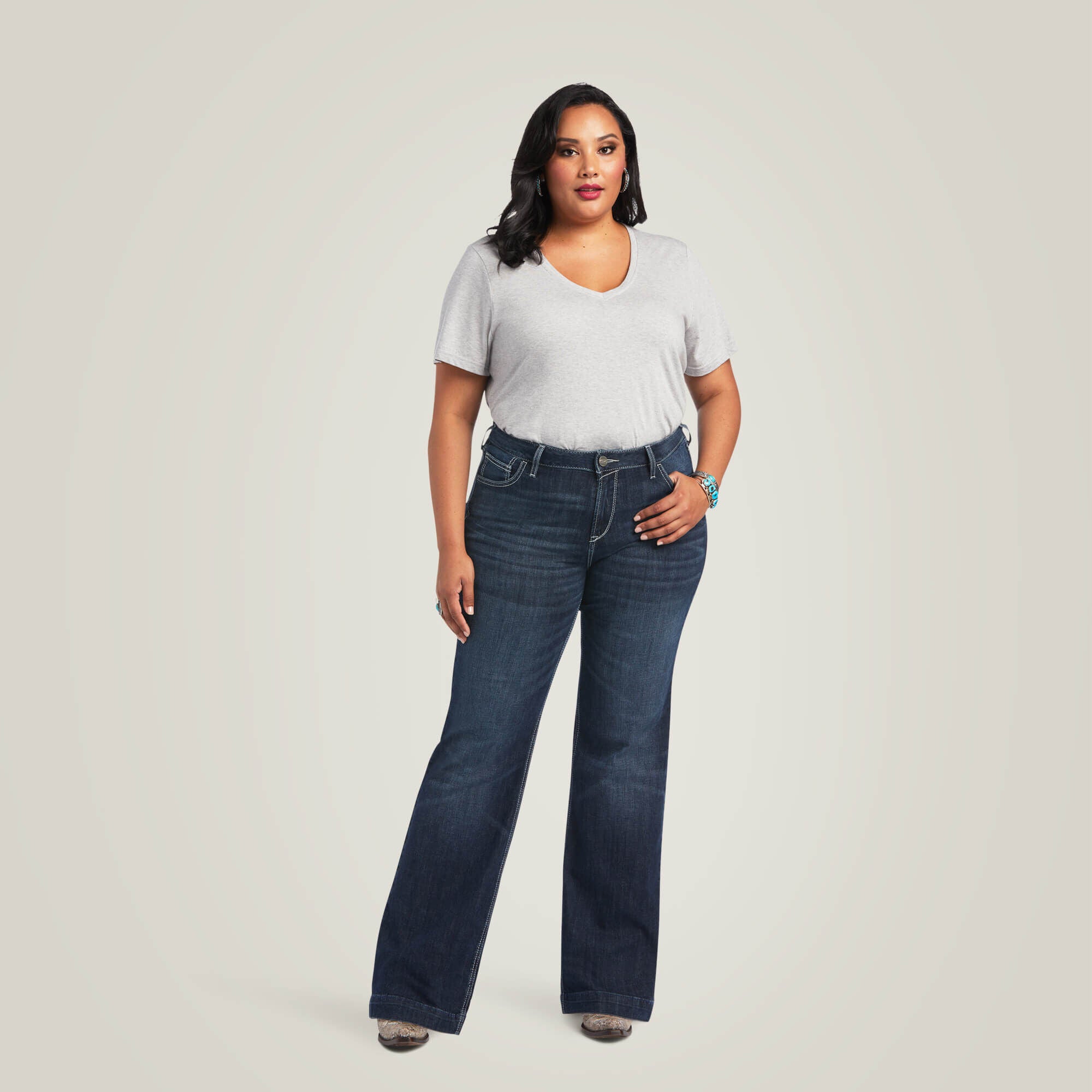 Ariat / Trouser Perfect Rise Aisha Wide Leg Jean
