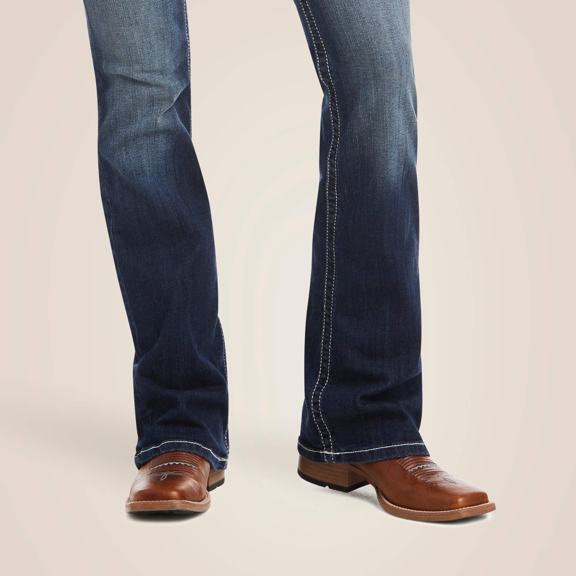 Ariat / R.E.A.L. Mid Rise Stretch Entwined Boot Cut Jean