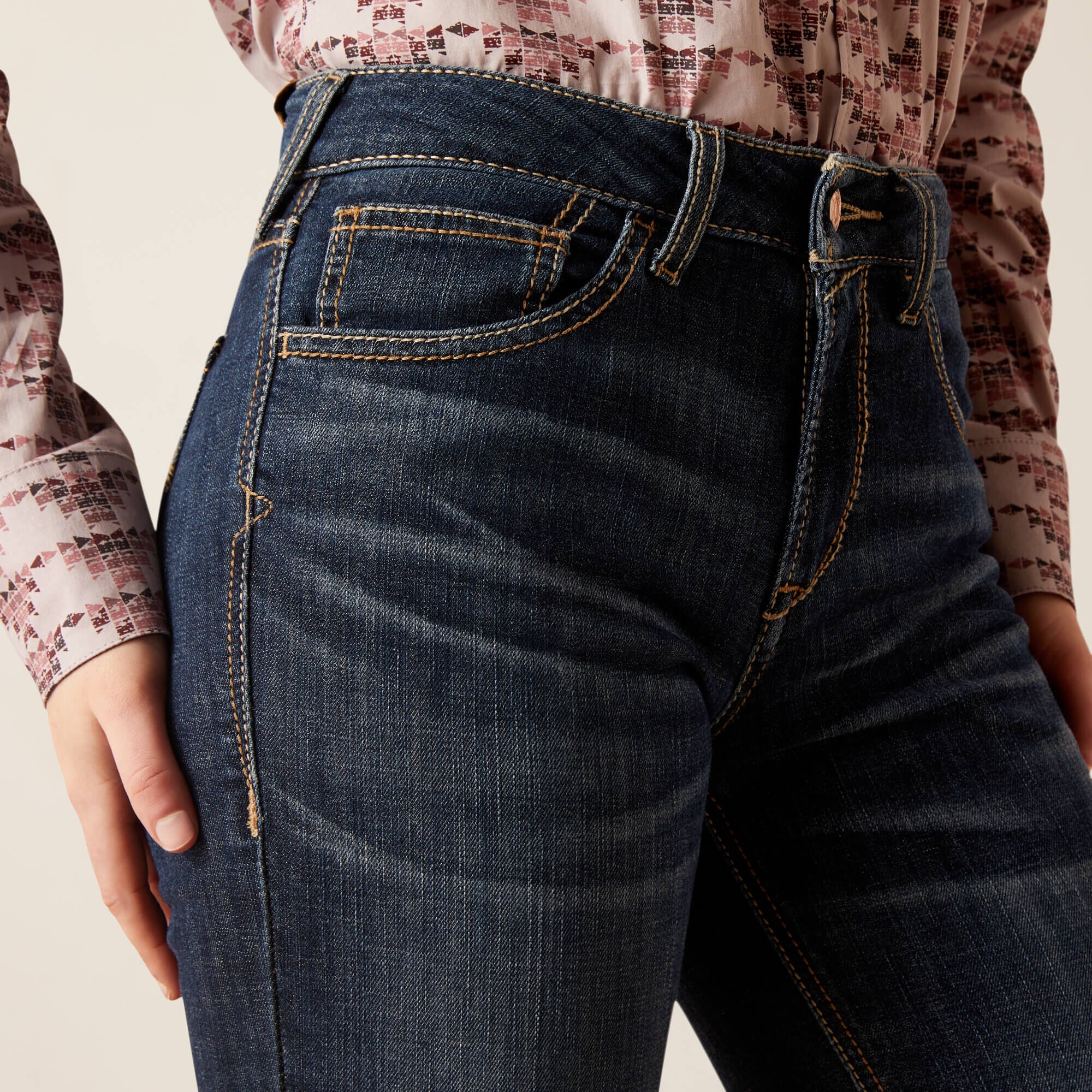 Ariat / High Rise Naz Slim Trouser Jean