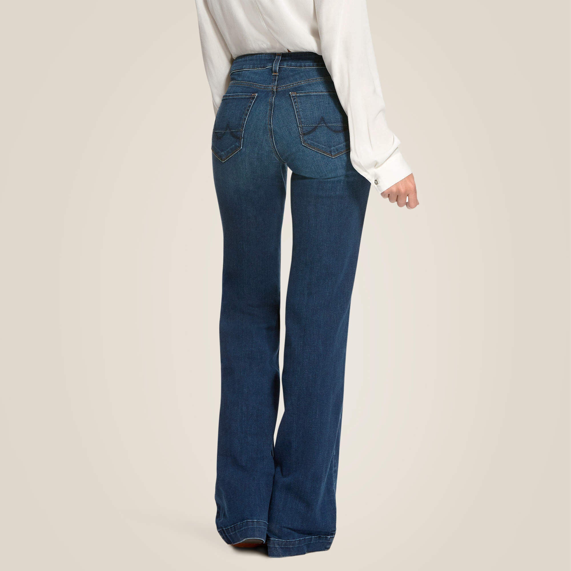 Ariat / Trouser Mid Rise Stretch Kelsea Wide Leg Jean