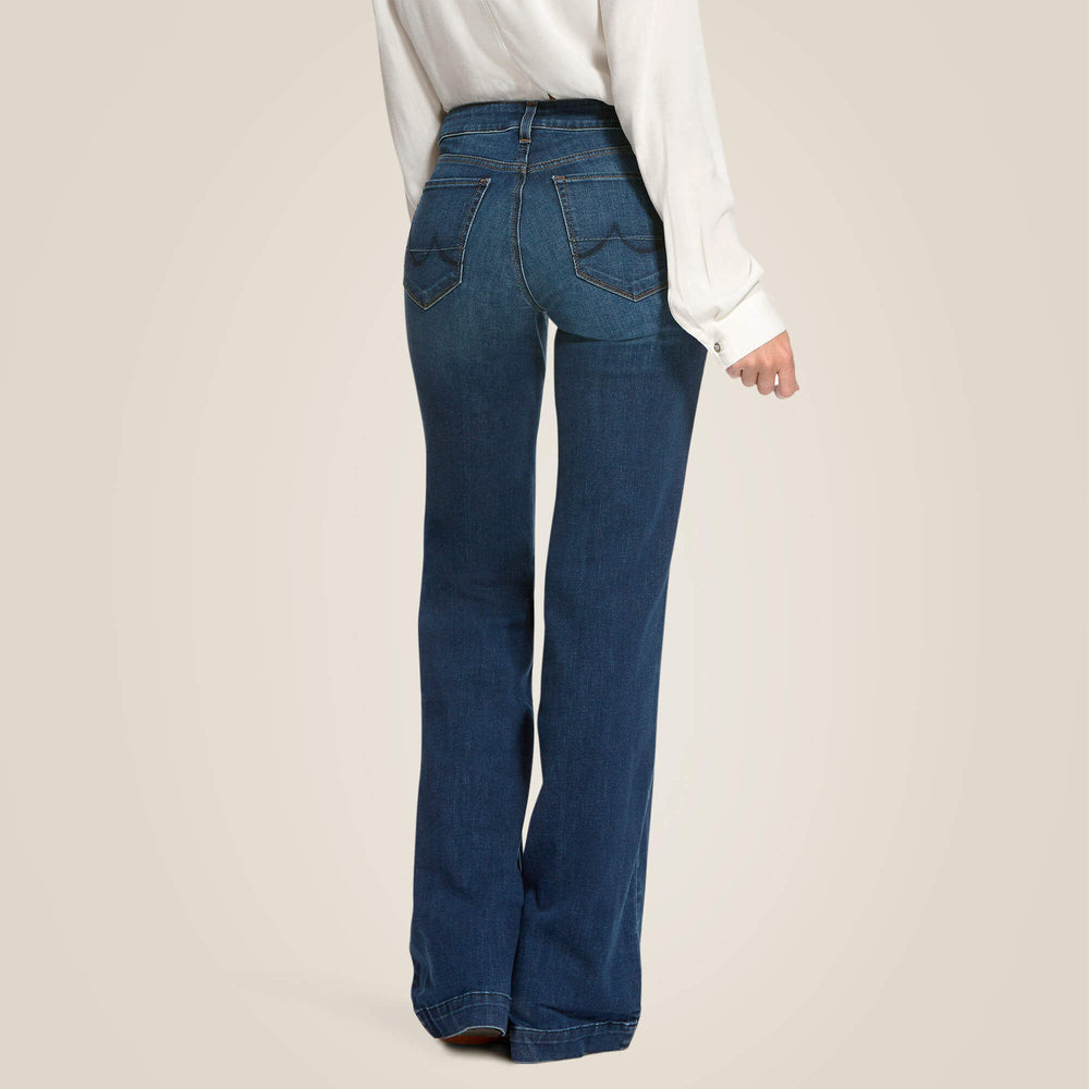 Ariat / Trouser Mid Rise Stretch Kelsea Wide Leg Jean