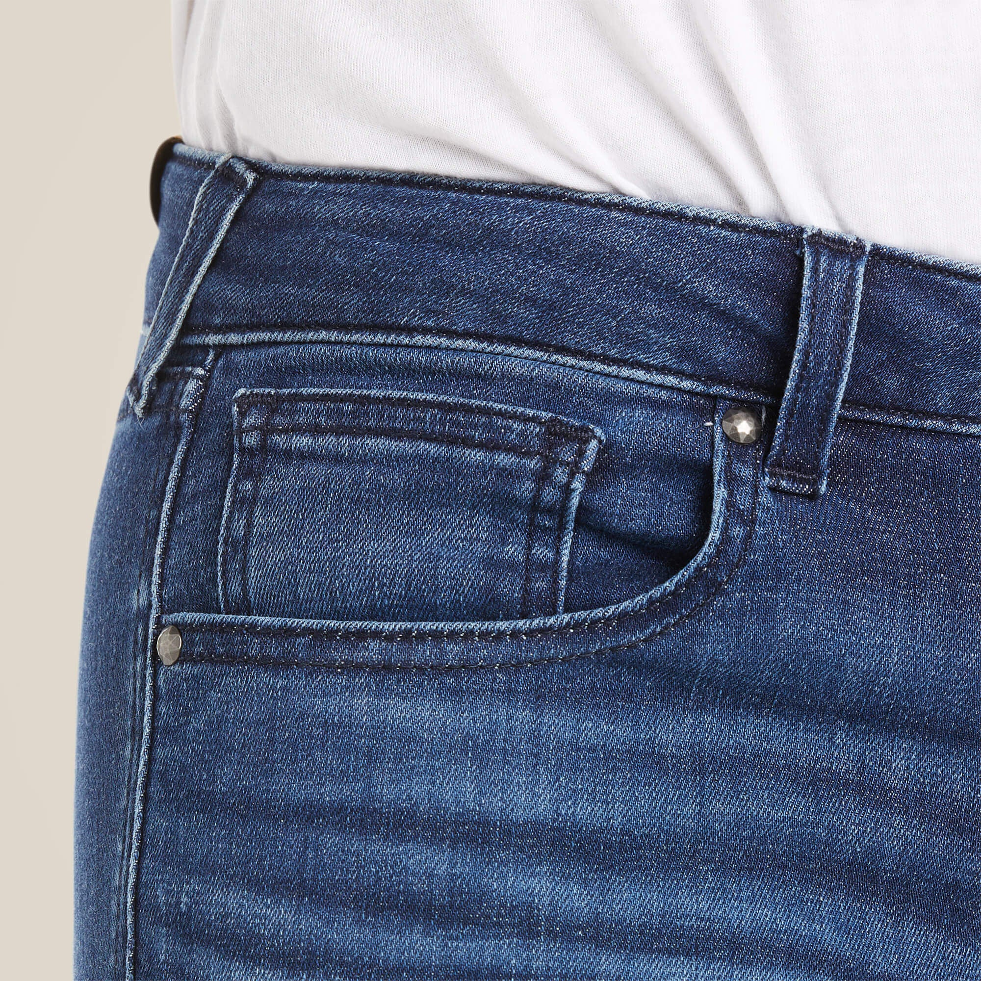 Ariat / Trouser Mid Rise Stretch Kelsea Wide Leg Jean