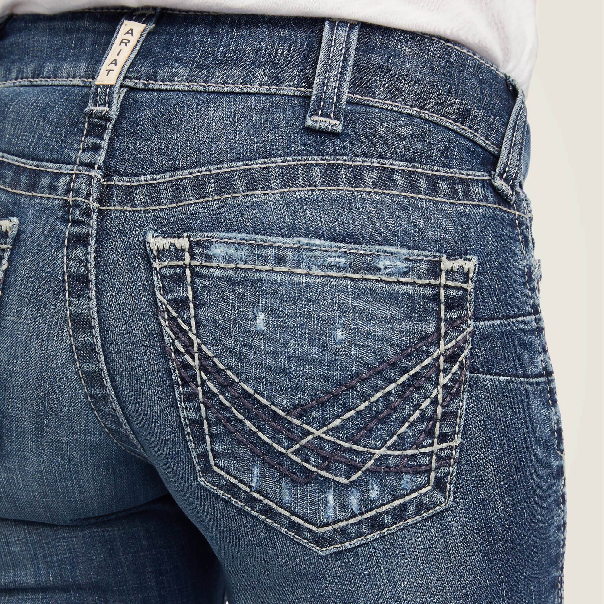 Ariat / R.E.A.L. Mid Rise Raquel Boot Cut Jean