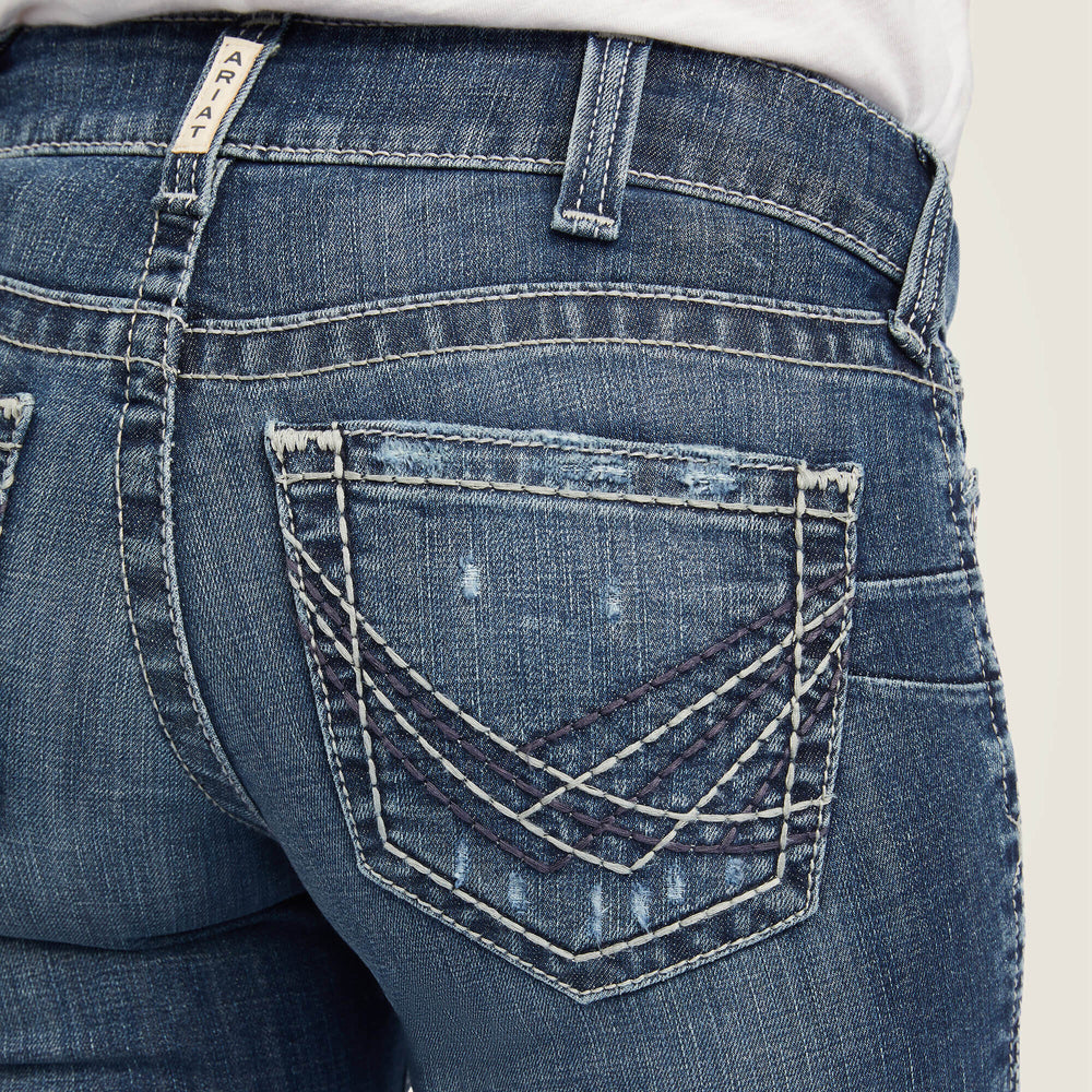 Ariat / R.E.A.L. Mid Rise Raquel Boot Cut Jean