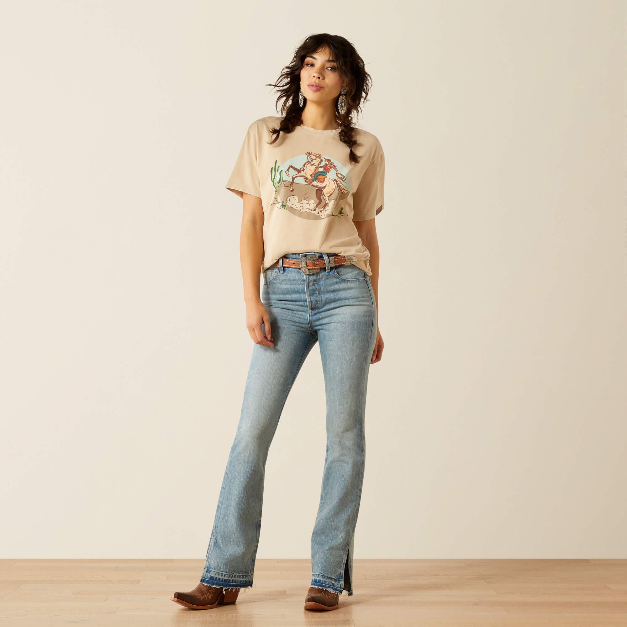 Ariat / Ultra High Rise Tomboy Jazmine Boot Cut Jean