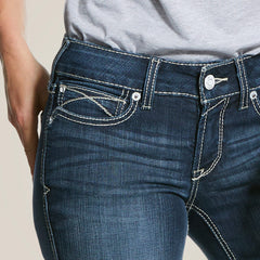 Ariat / R.E.A.L. Mid Rise Arrow Fit Stretch Shayla Boot Cut Jean