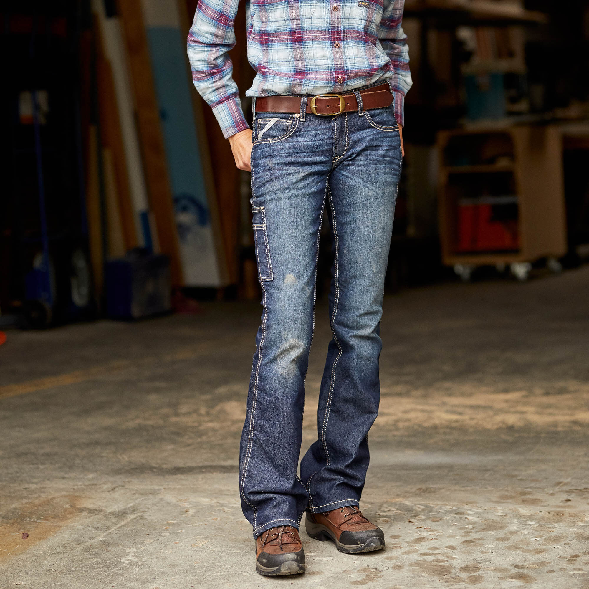 Ariat / Rebar DuraStretch Riveter Straight Leg Jean