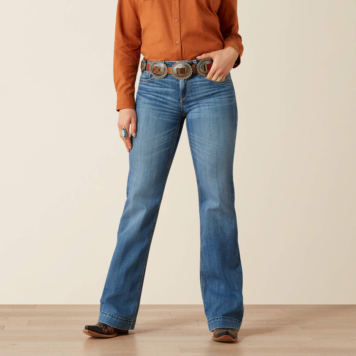 Ariat / Perfect Rise Isabelle Wide Trouser Jeans