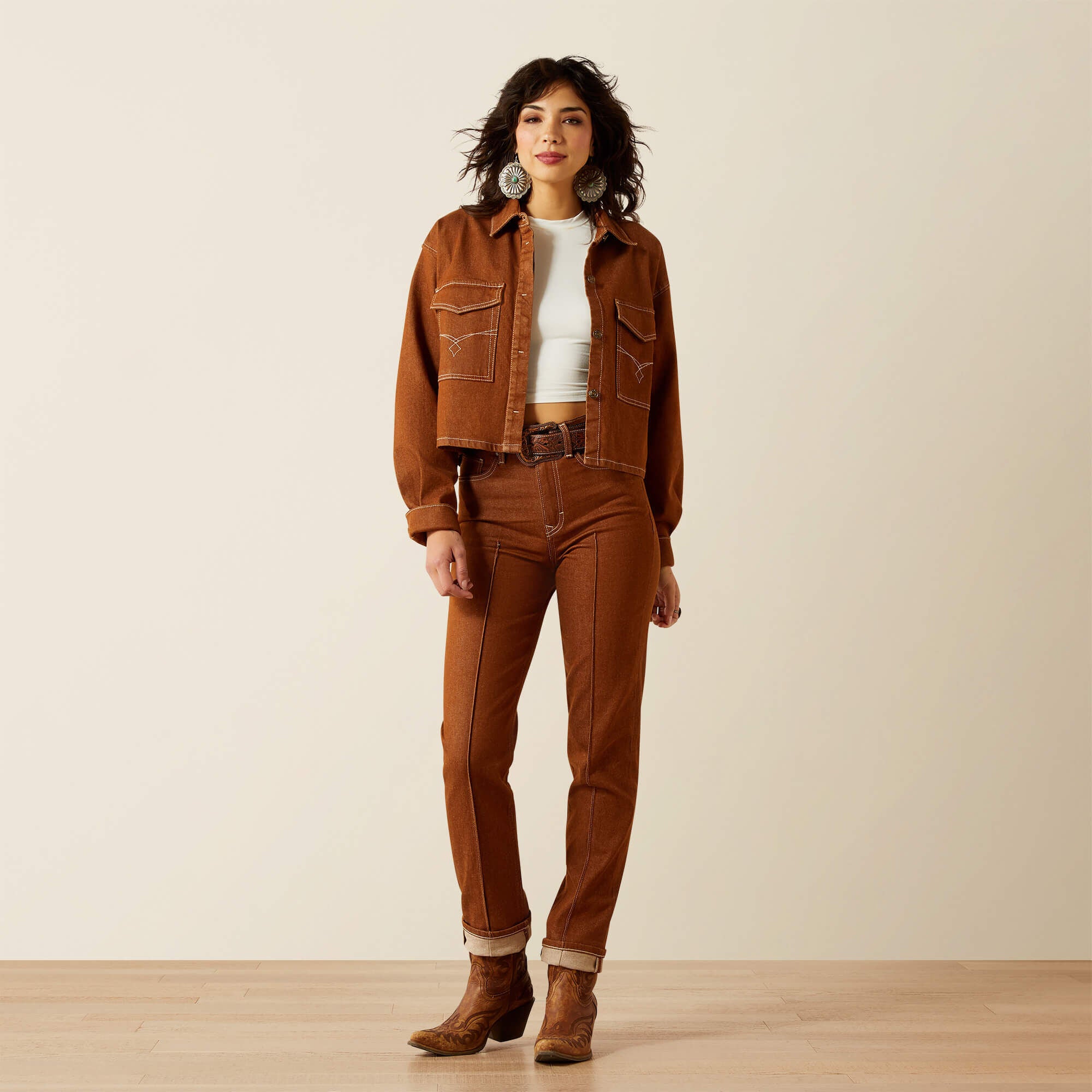 Ariat / Ultra High Rise Relaxed Straight Leg Jean