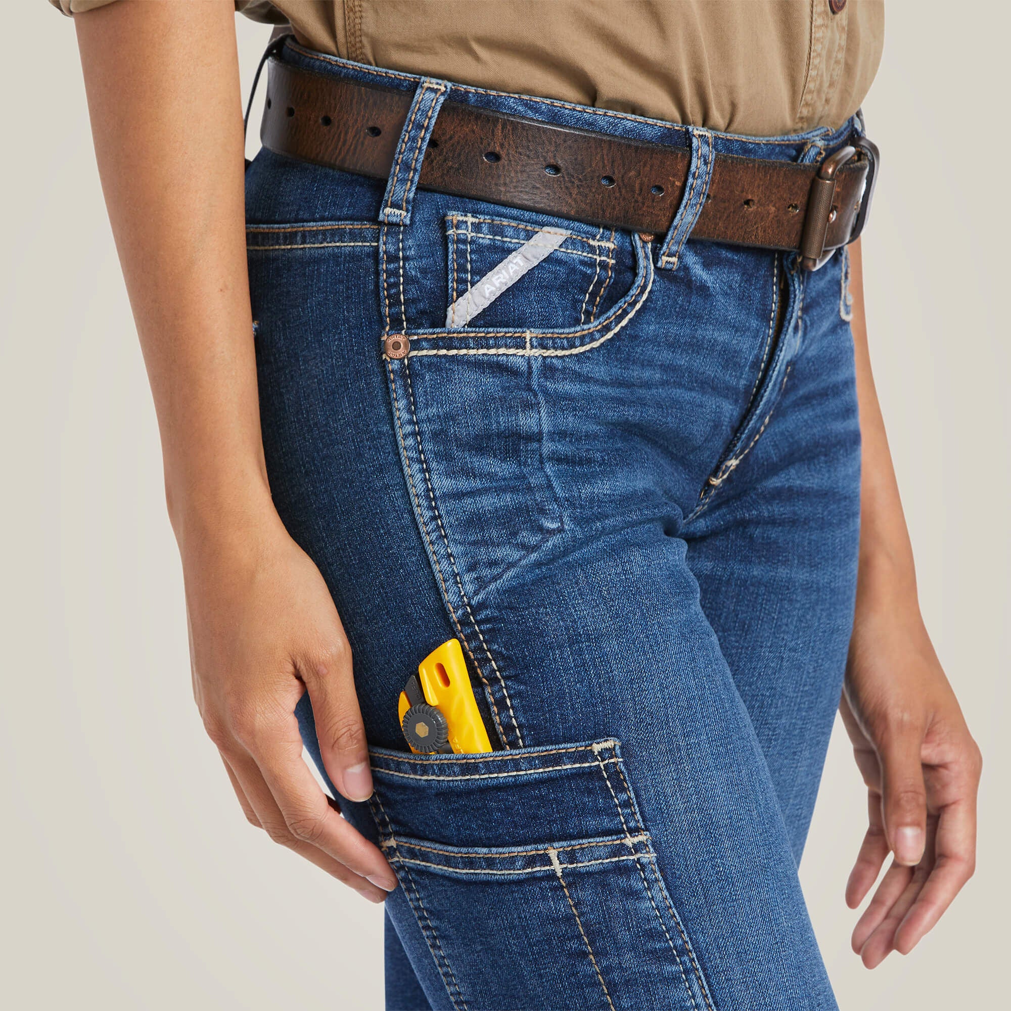 Ariat / Rebar Work Flex Perfect Rise Riveter Boot Cut Jean