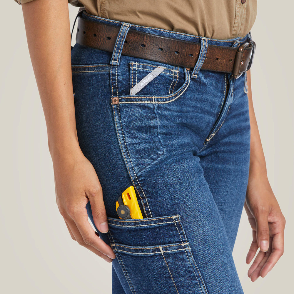 Ariat / Rebar Work Flex Perfect Rise Riveter Boot Cut Jean