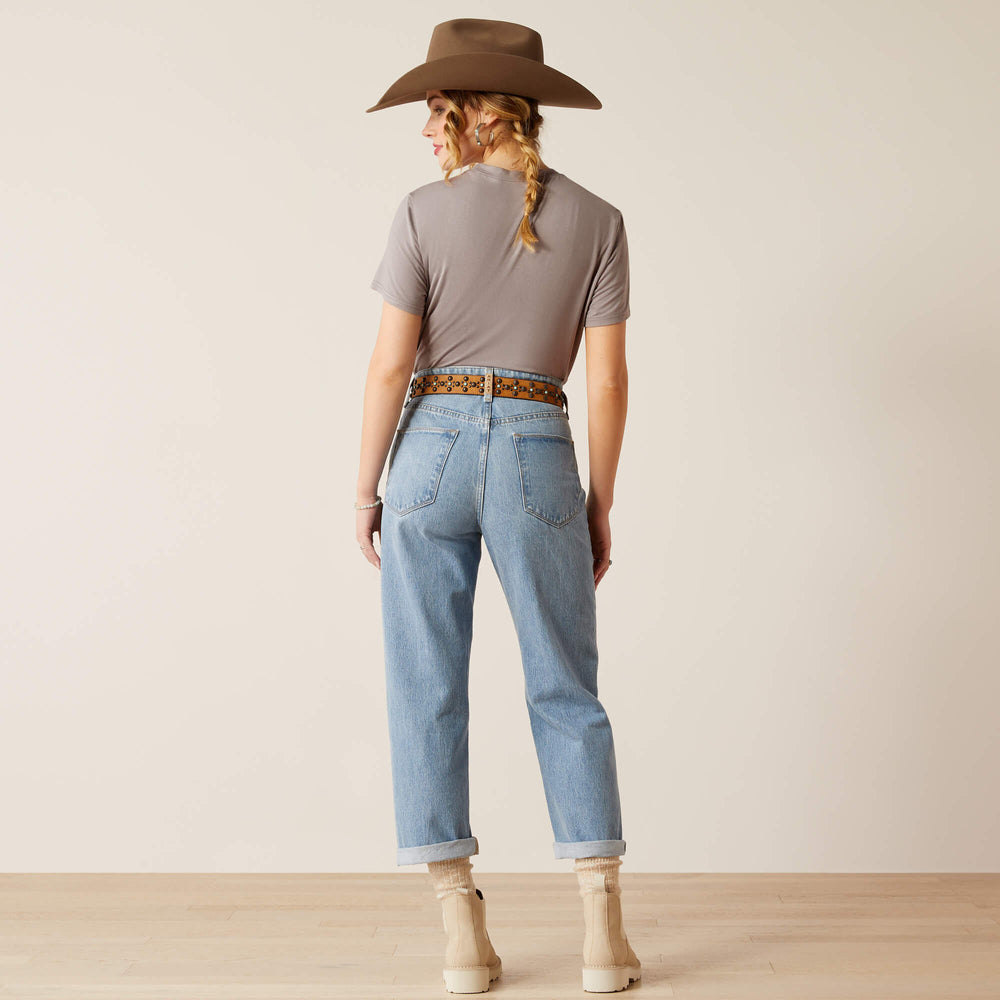 Ariat / Ultra High Rise Tomboy Straight Leg Jeans