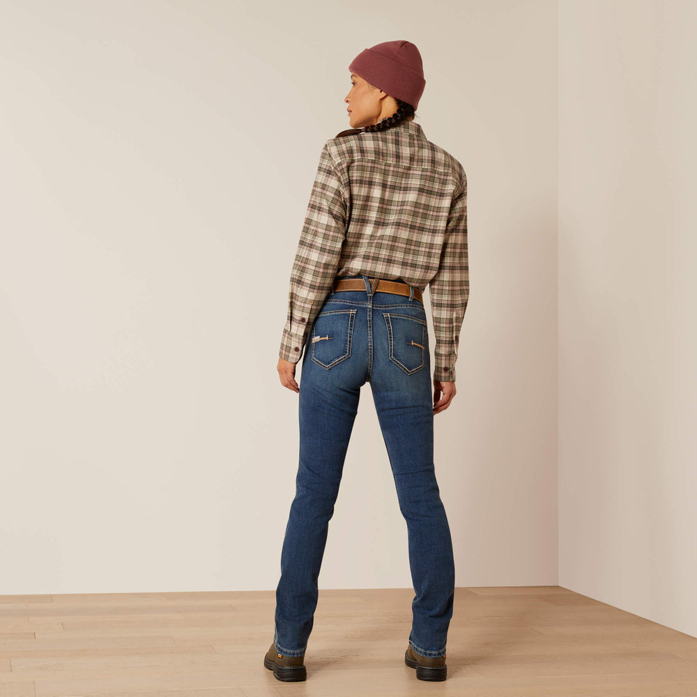 Ariat / Rebar High Rise Riveter Straight Jean