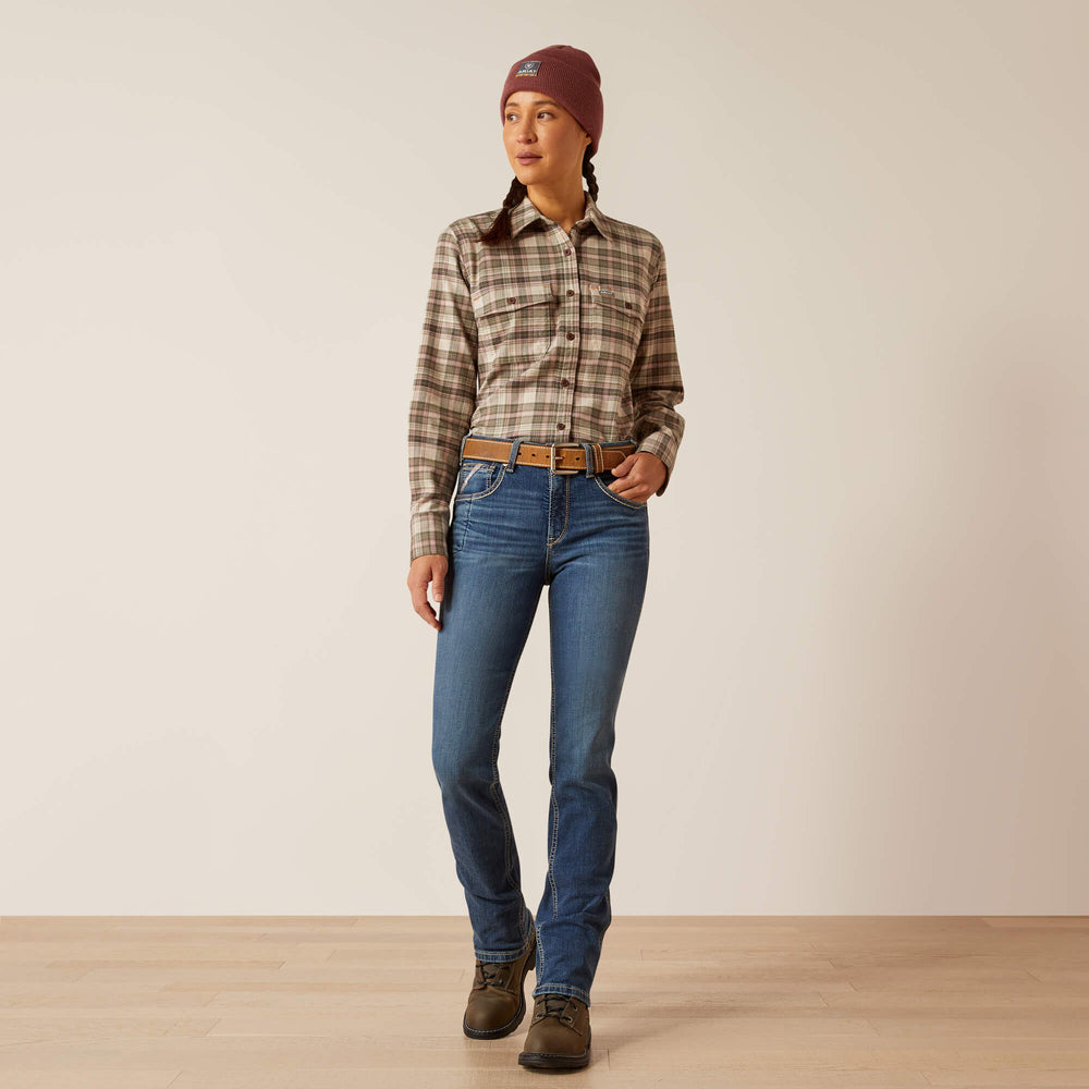 Ariat / Rebar High Rise Riveter Straight Jean