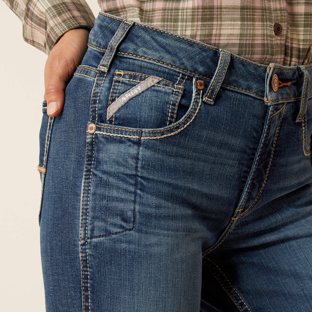 Ariat / Rebar High Rise Riveter Straight Jean