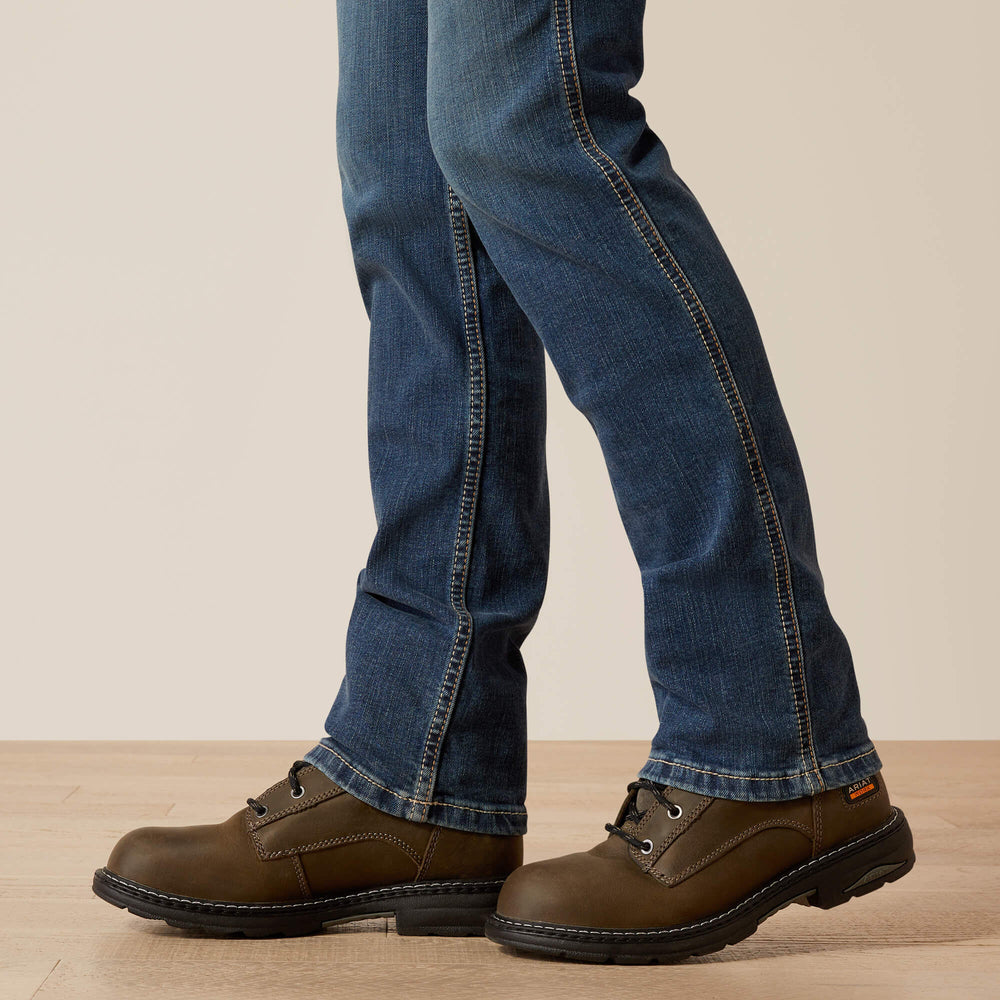 Ariat / Rebar High Rise Riveter Straight Jean