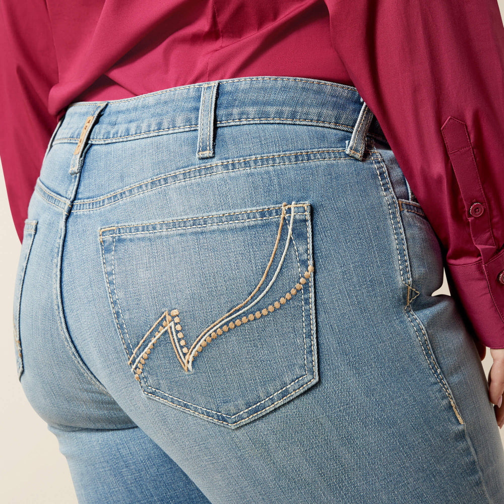 Ariat / Mid Rise Giovana Leg Slim Trouser Jeans