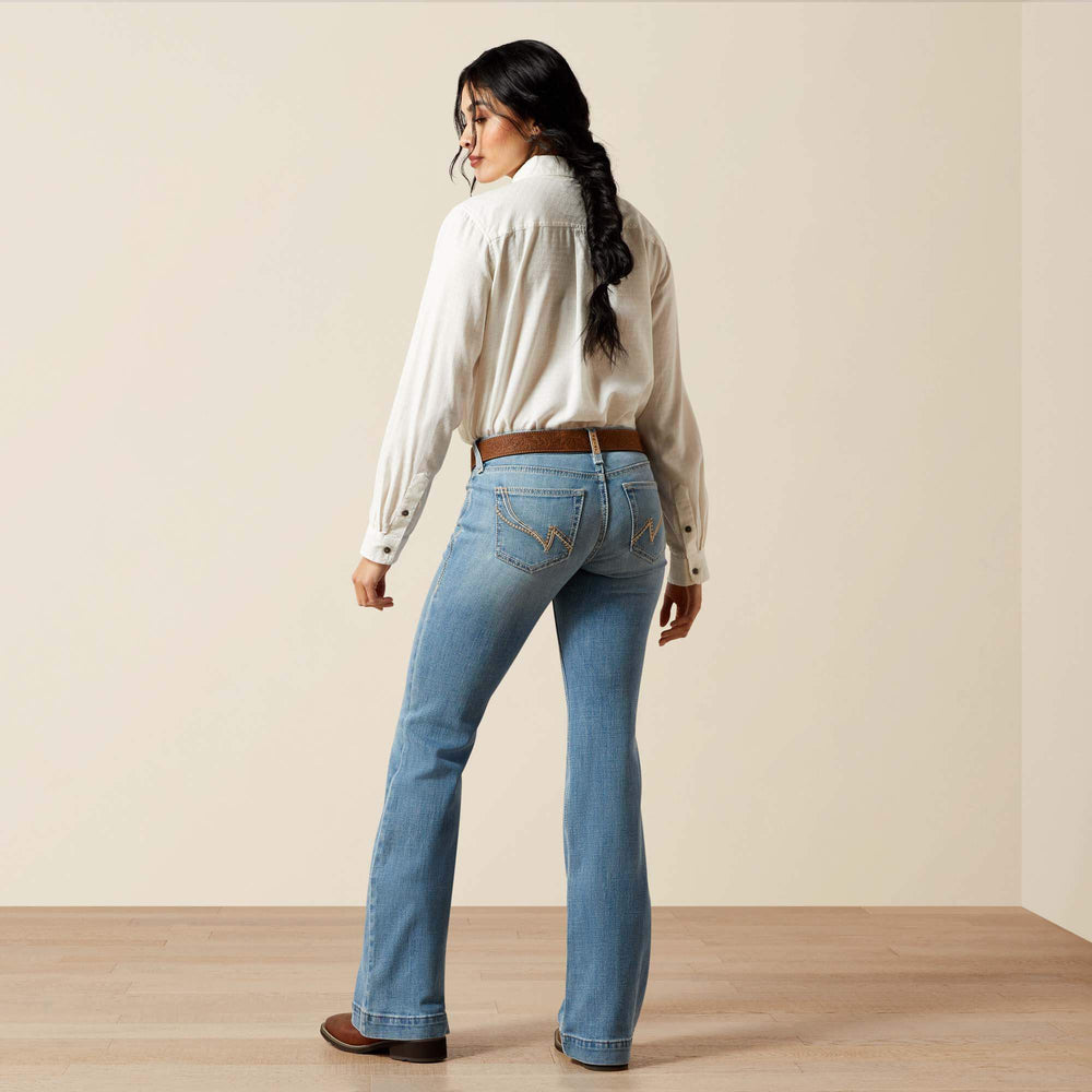 Ariat / Mid Rise Giovana Leg Slim Trouser Jeans