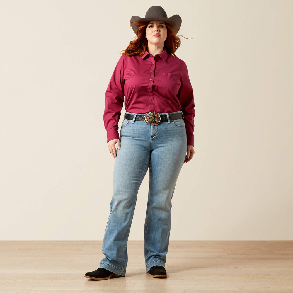 Ariat / Mid Rise Giovana Leg Slim Trouser Jeans