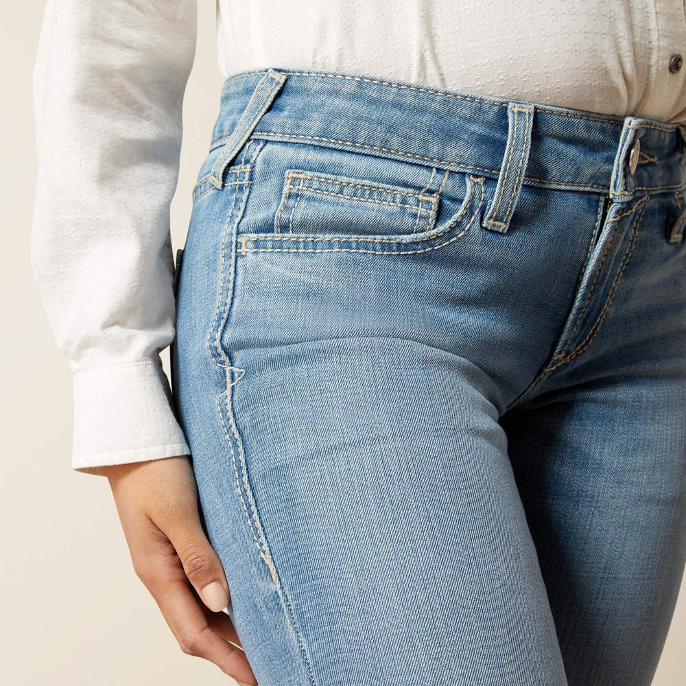 Ariat / Mid Rise Giovana Leg Slim Trouser Jeans
