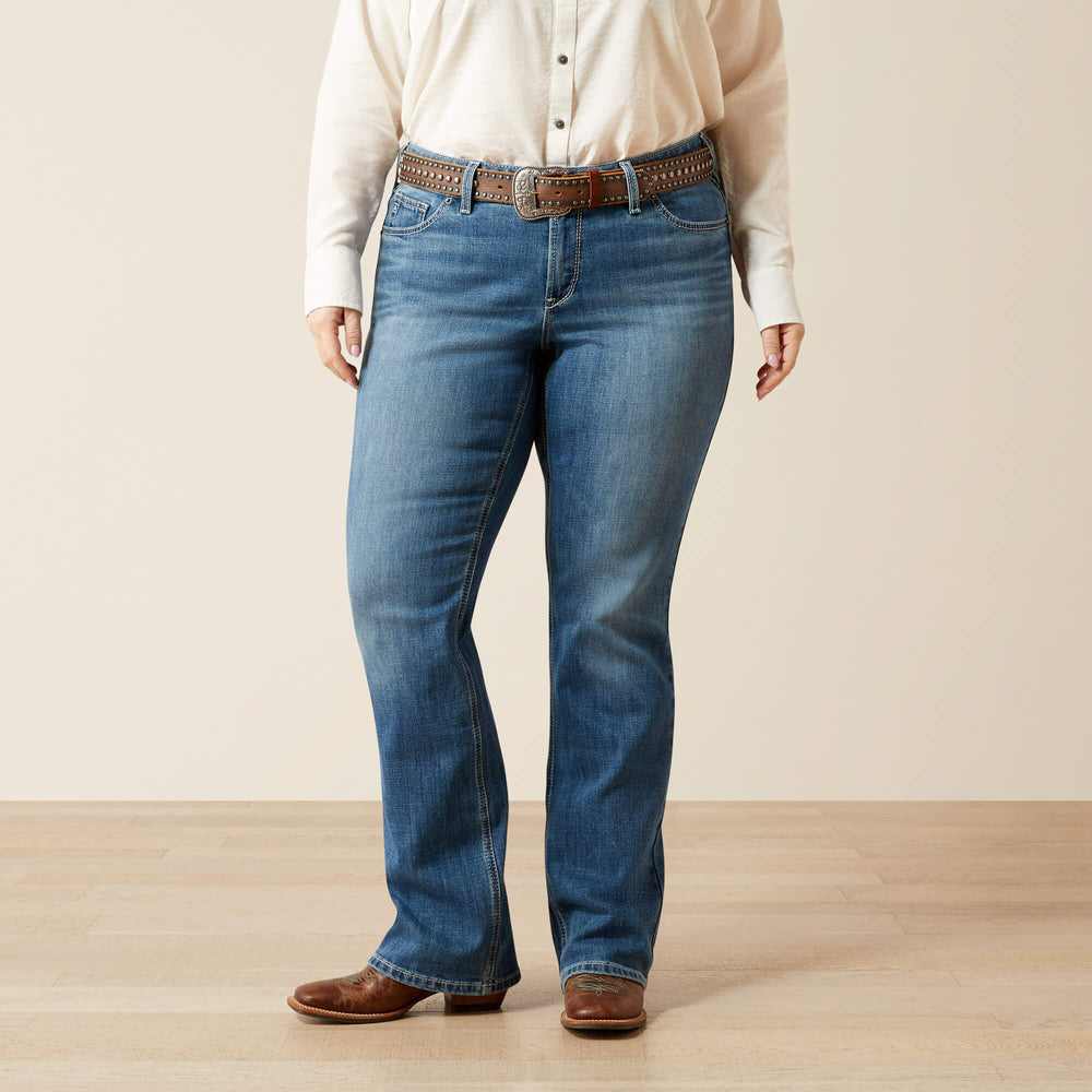 Ariat / Mid Rise Aisha Boot Cut Jean