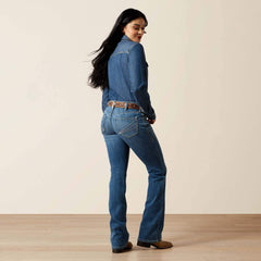 Ariat / Mid Rise Aisha Boot Cut Jean